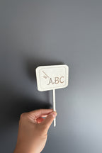 🍰 Cake-Topper Schultafel (personalisierbar)