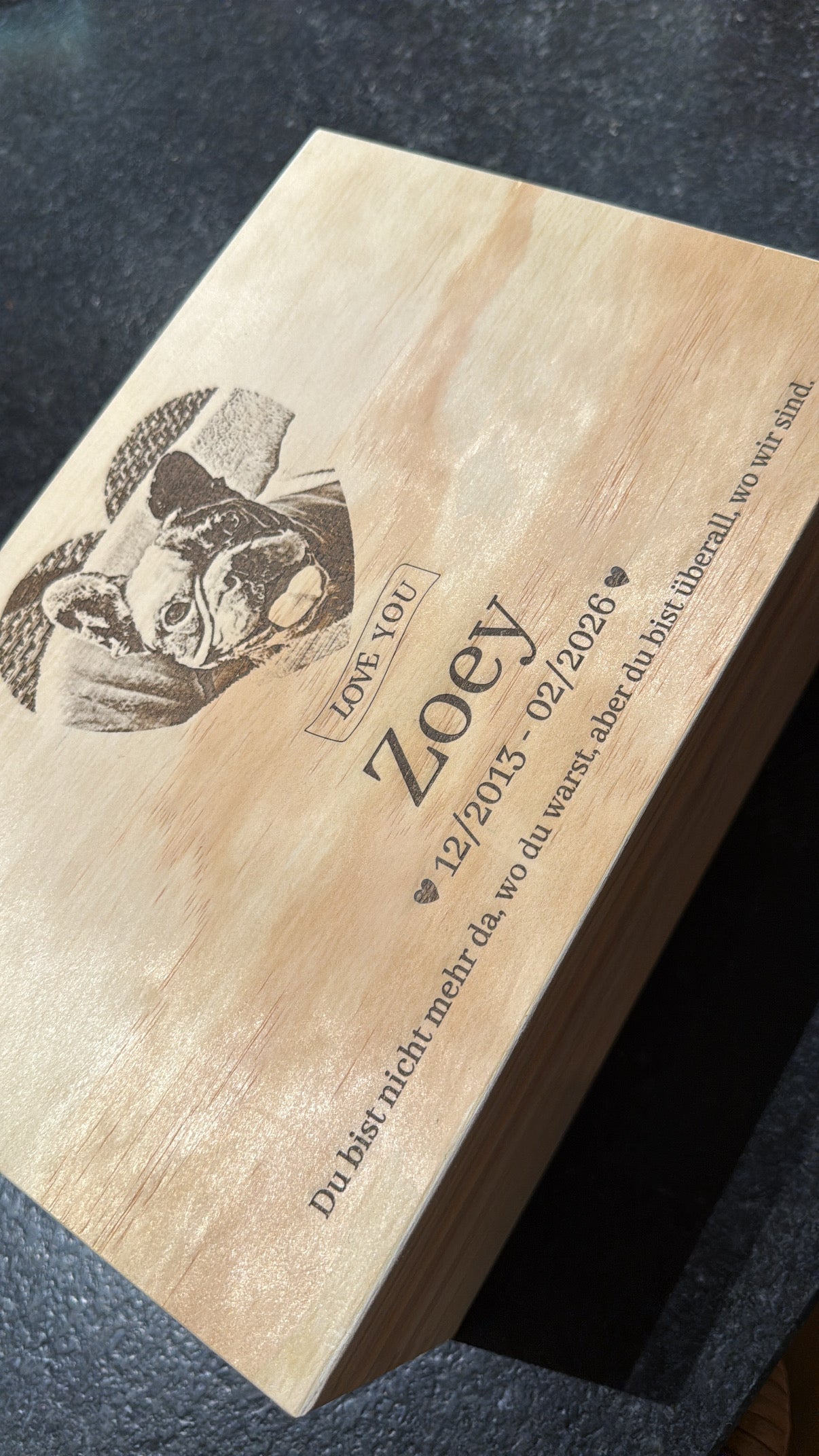 👶 Geschenkbox/Erinnerungskiste Taufe, Erstkommunion, Geburtstag uvm. (personalisierbar)
