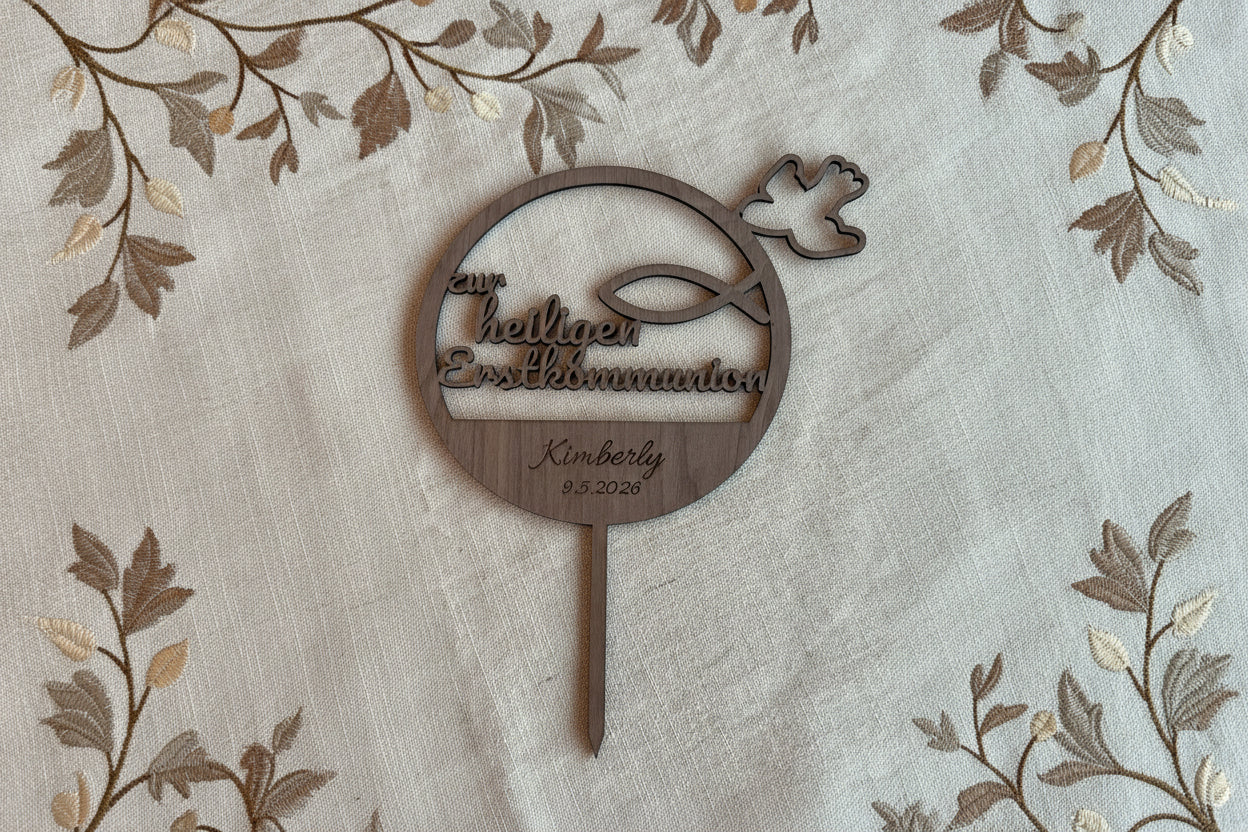 🍰 Cake-Topper (personalisierbar)