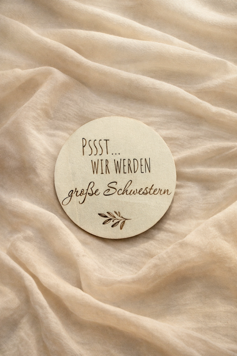 ✨ Wooden nameplate – Individual decoration for children's rooms & more (personalizable)