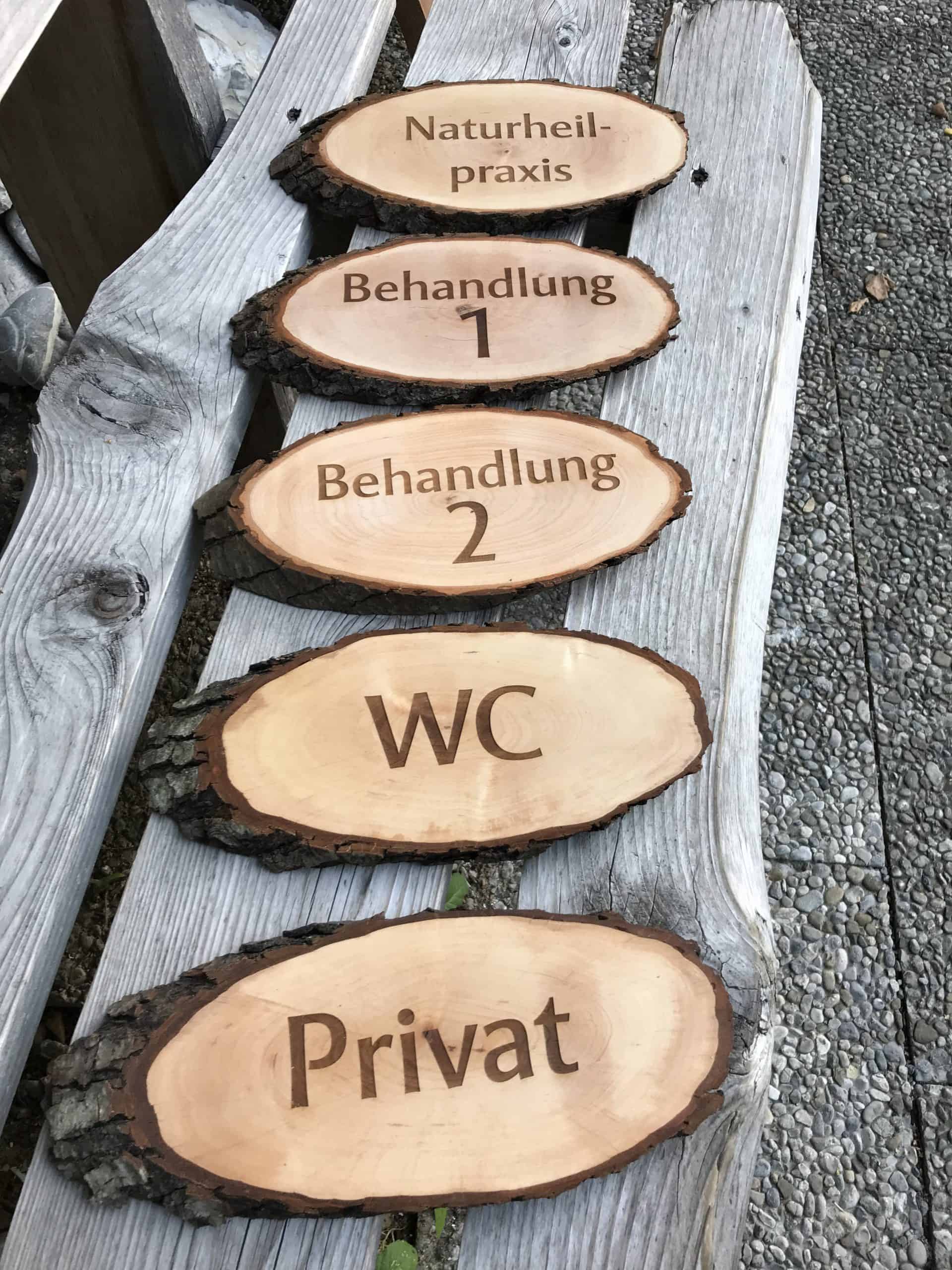 🪵 Holzscheibe (personalisierbar)