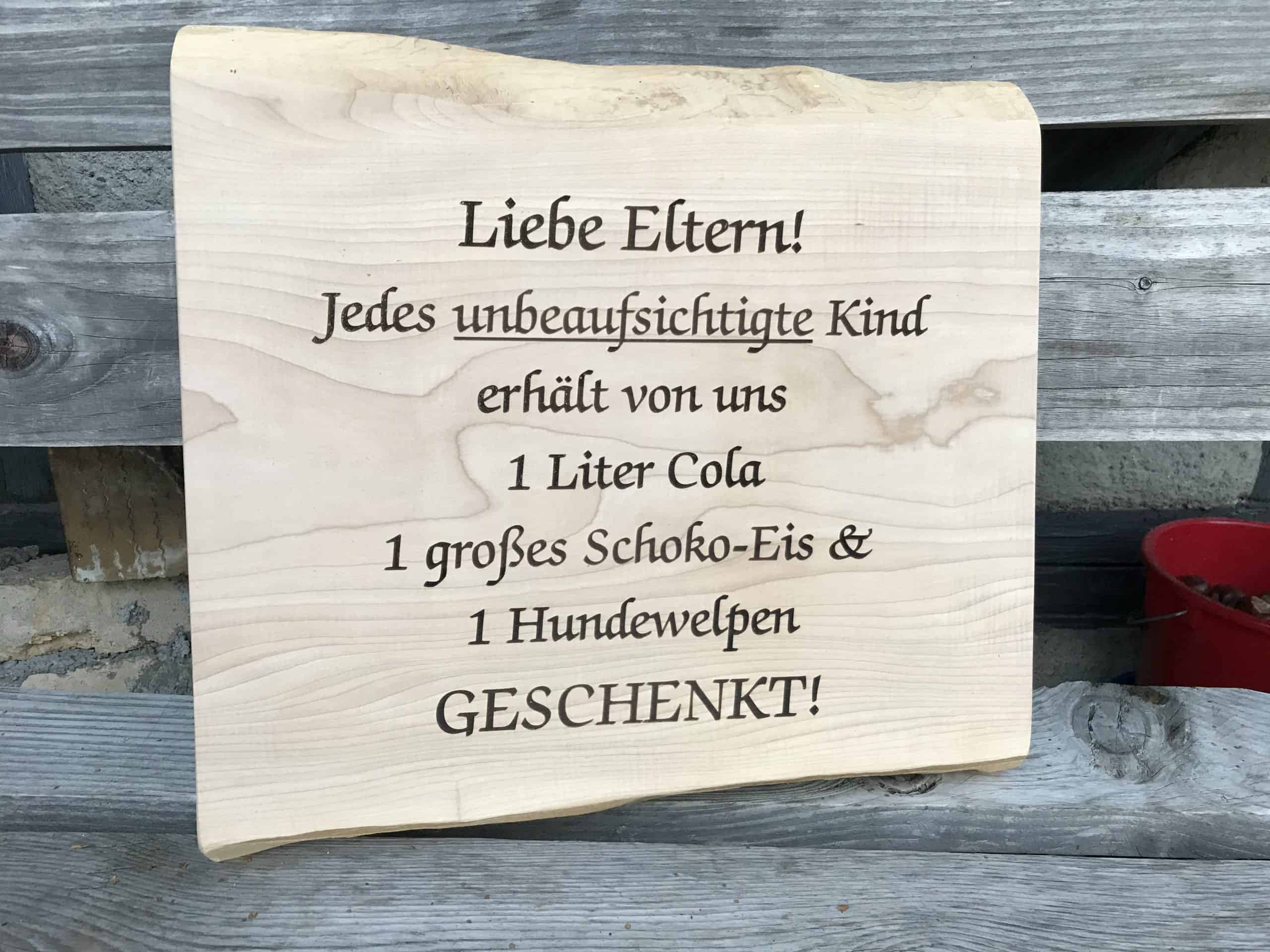 🌿 Holzspruch