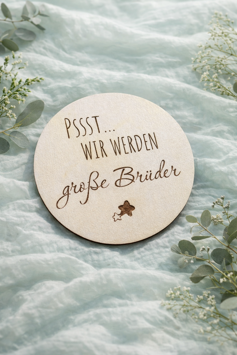 ✨ Wooden nameplate – Individual decoration for children's rooms & more (personalizable)