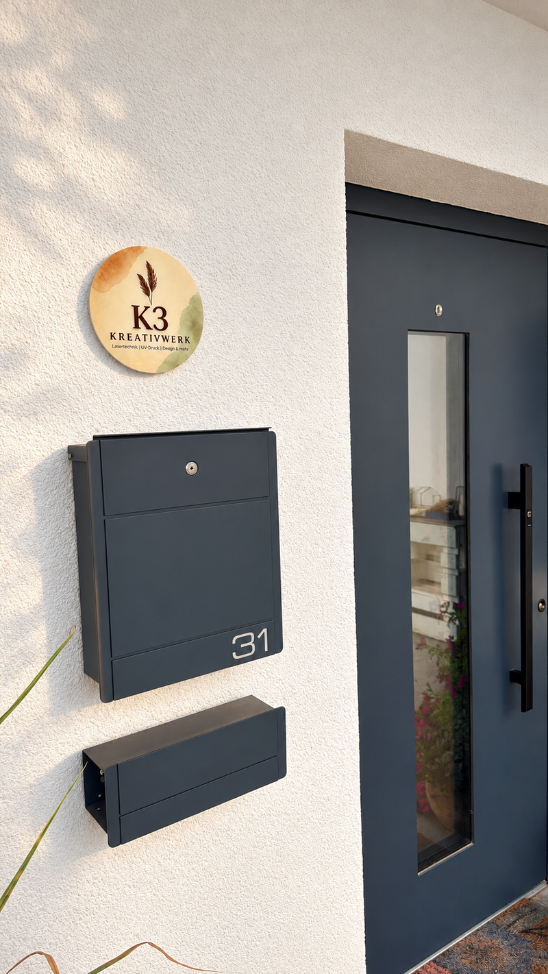 🏢 Company sign (personalizable)