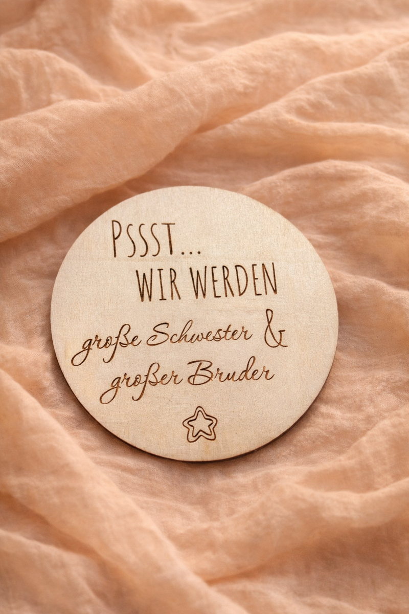 ✨ Wooden nameplate – Individual decoration for children's rooms & more (personalizable)