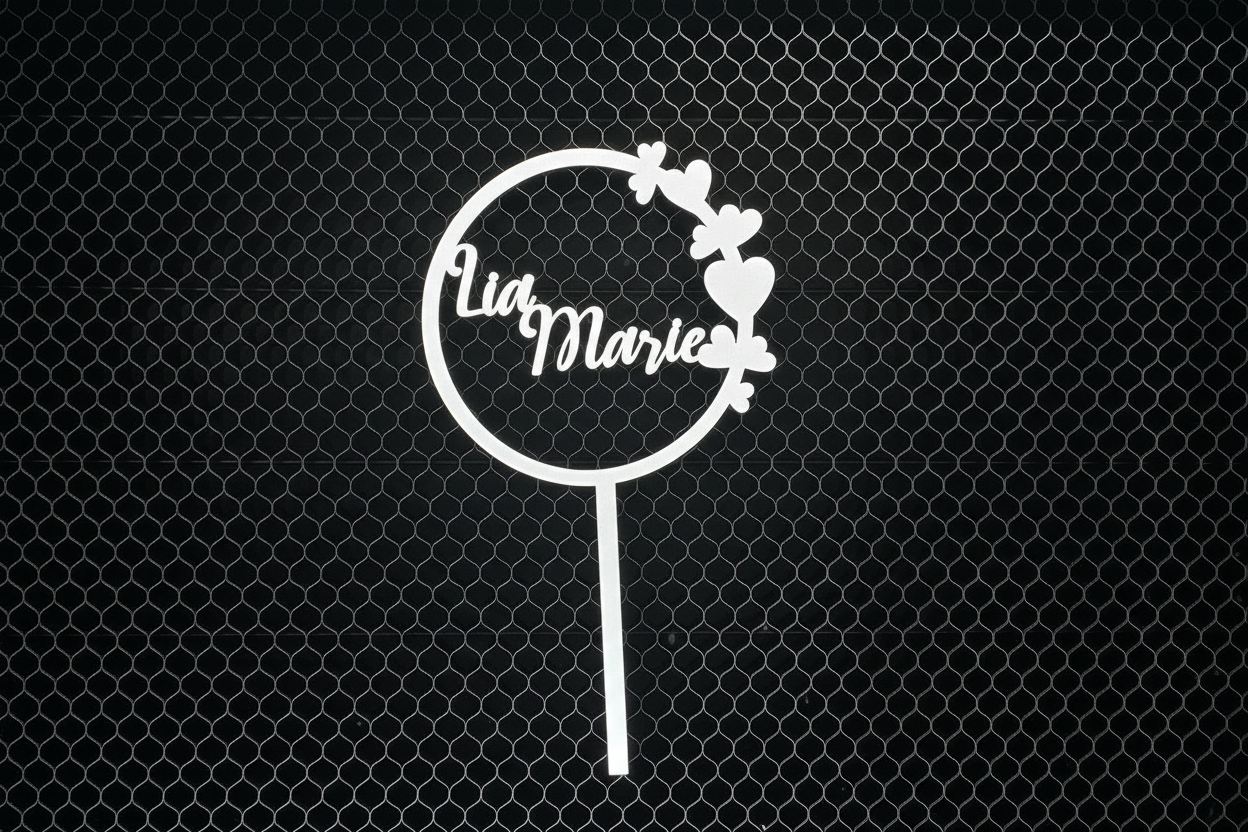 🍰 Cake topper (personalizable)