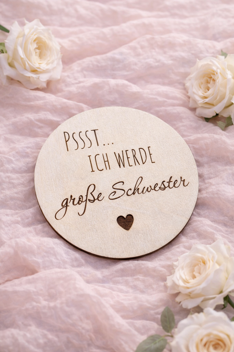 ✨ Wooden nameplate – Individual decoration for children's rooms & more (personalizable)
