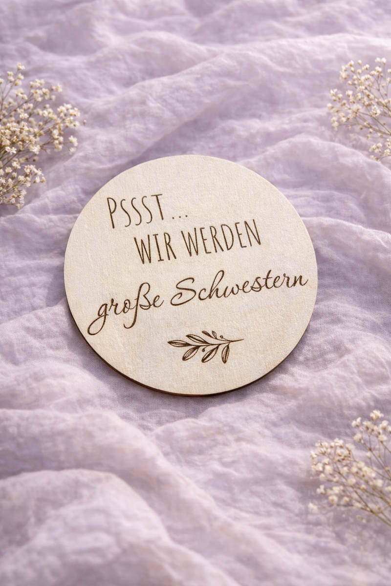✨ Wooden nameplate – Individual decoration for children's rooms & more (personalizable)