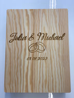 💍 Geschenkbox Hochzeit (personalisierbar)