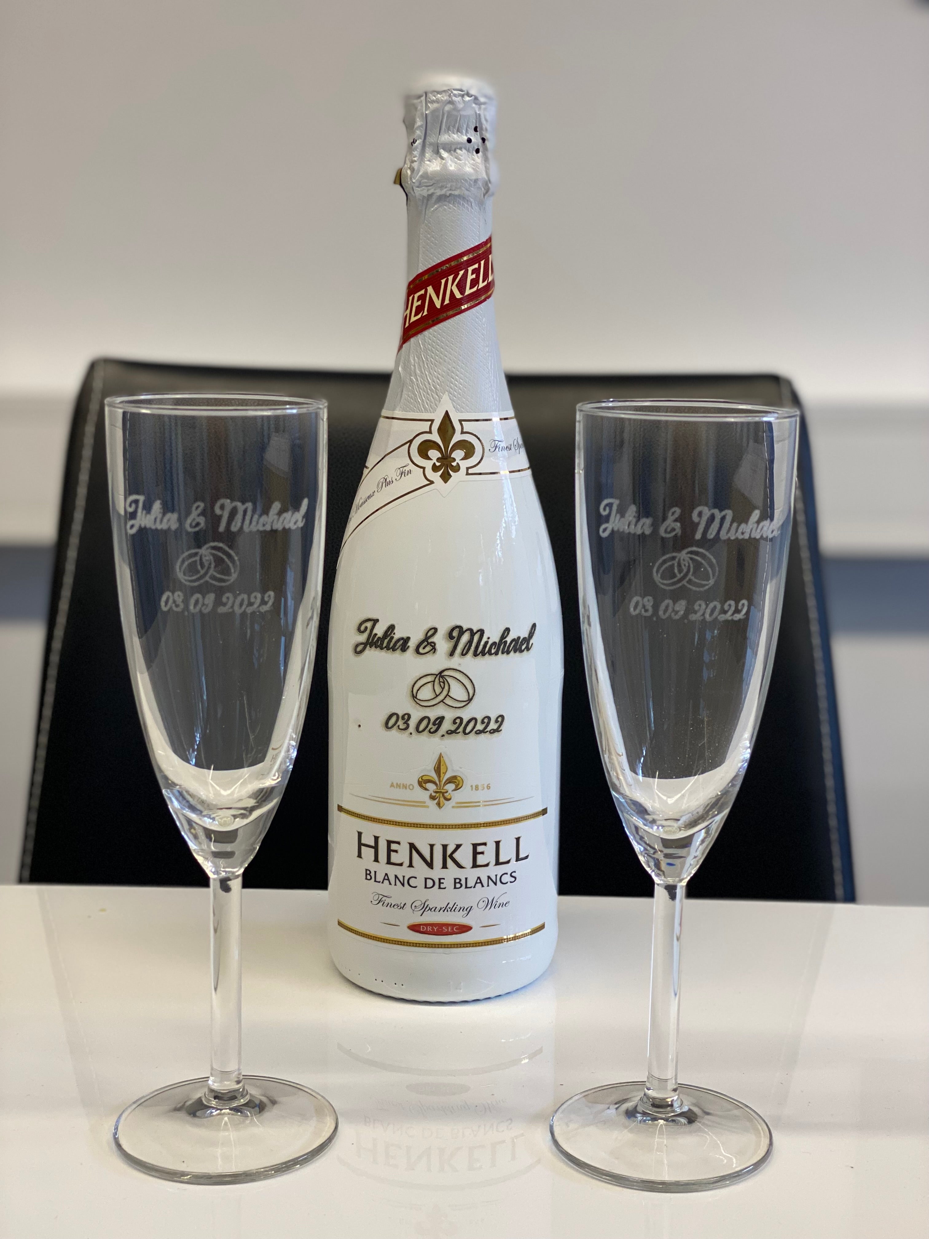 💍 Geschenkbox Hochzeit (personalisierbar)