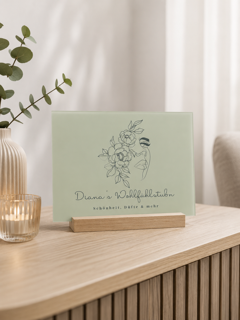 🏢 Company sign (personalizable)