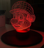 🎮 LED-Lampe Super Mario aus Acryl
