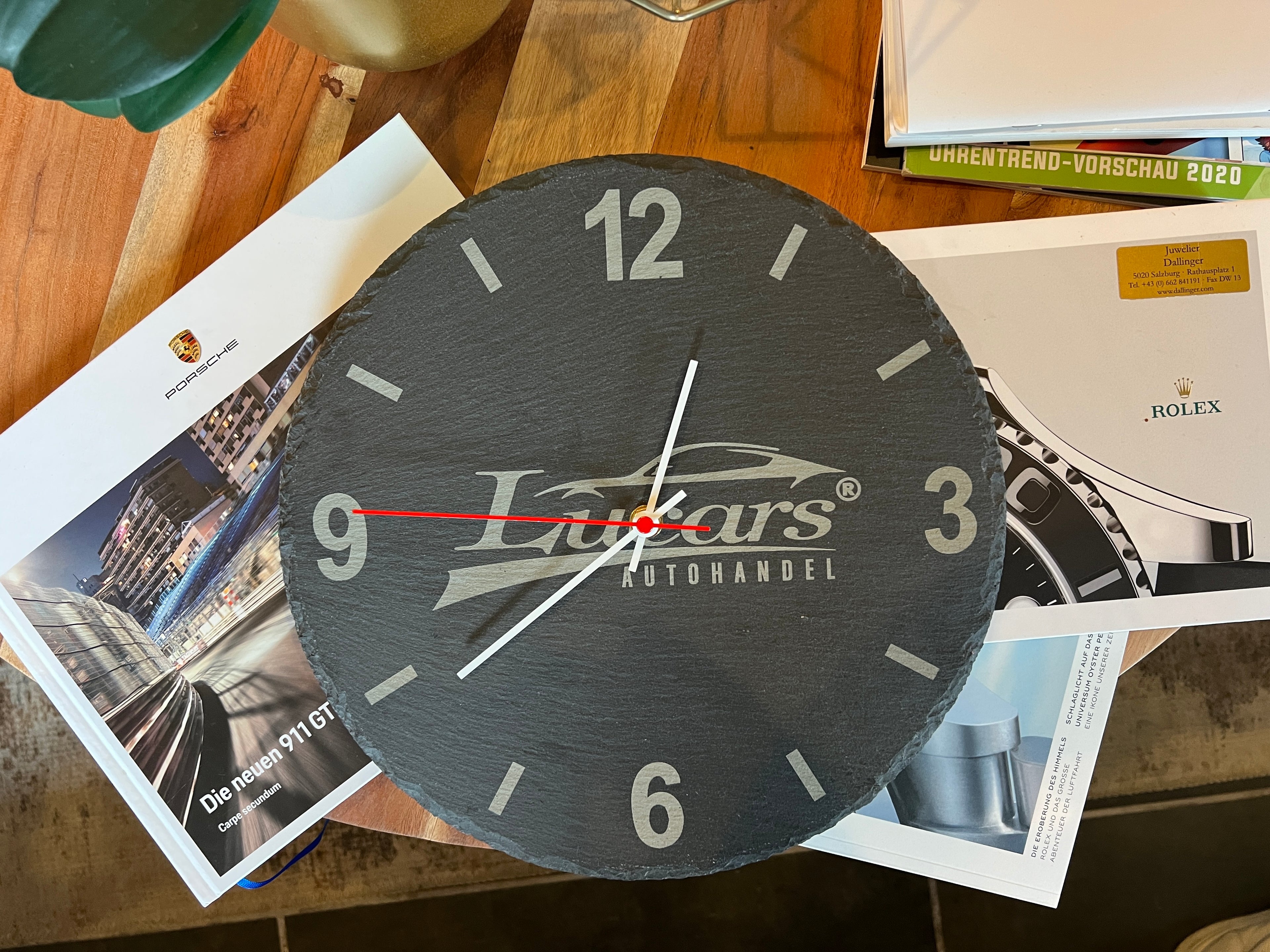 🕰️ Stein o´clock (personalisierbar)