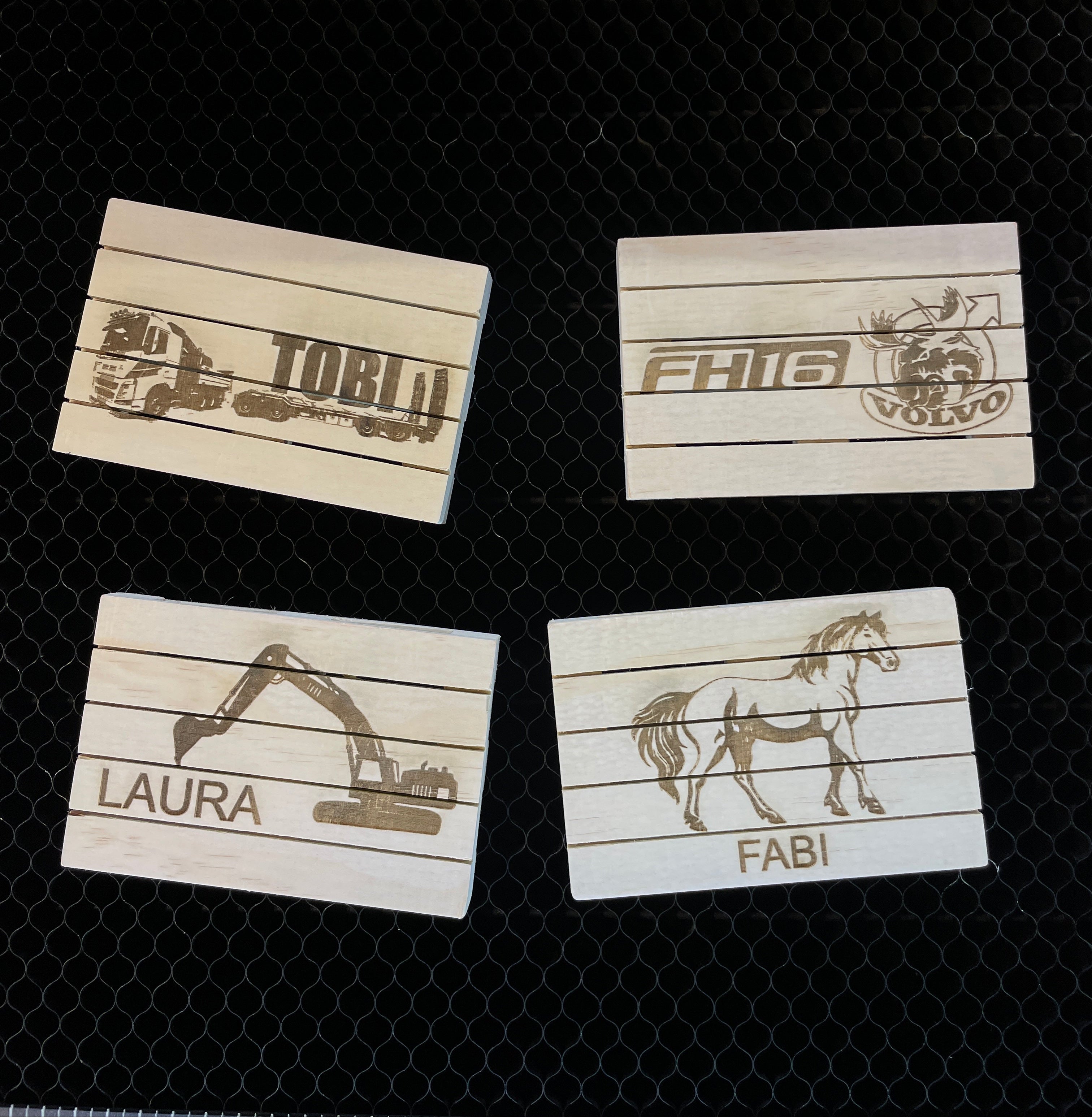 🟤 Coaster Set Palette (Personalizable)