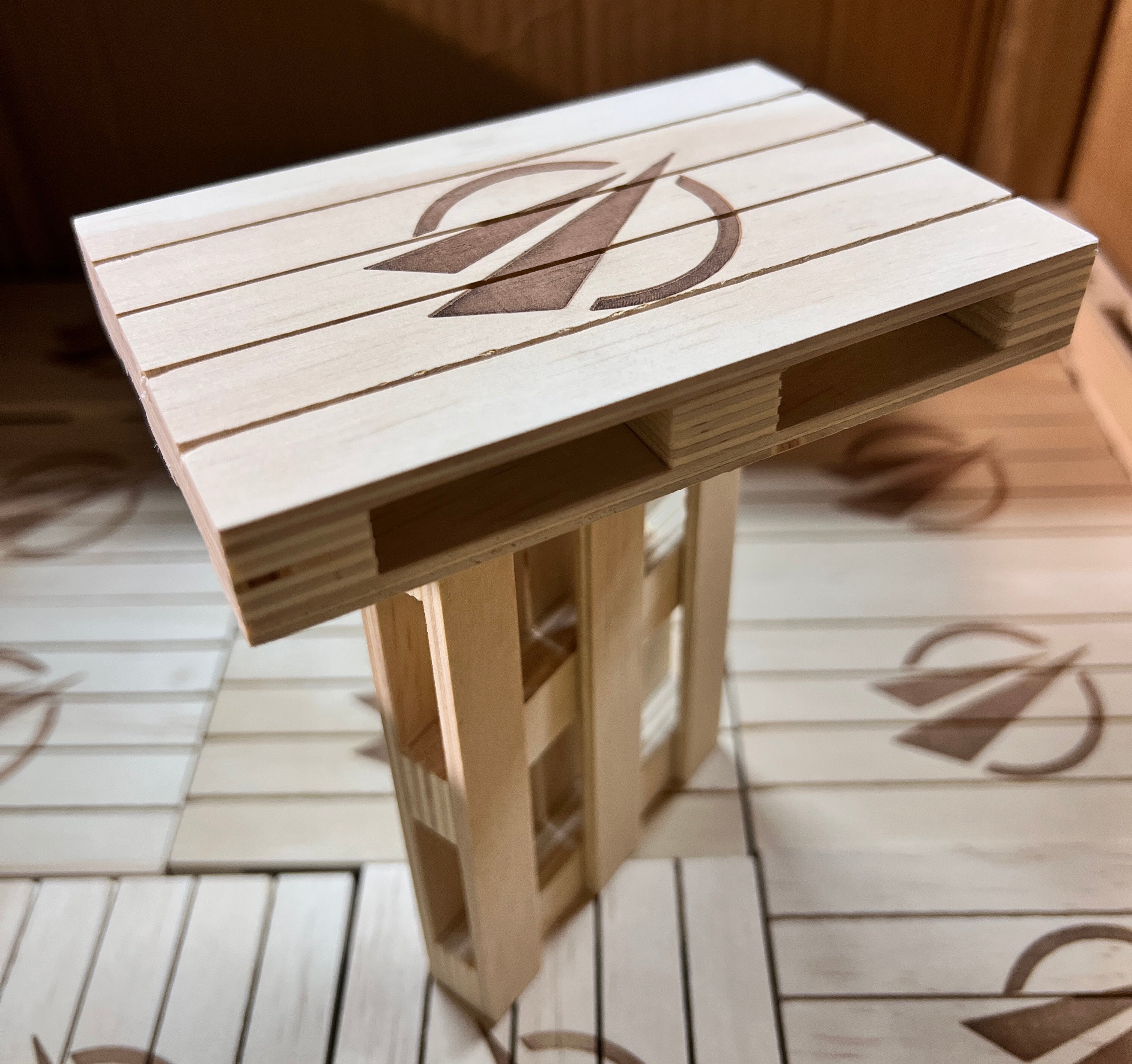 🟤 Untersetzer-Set Palette (personalisierbar)