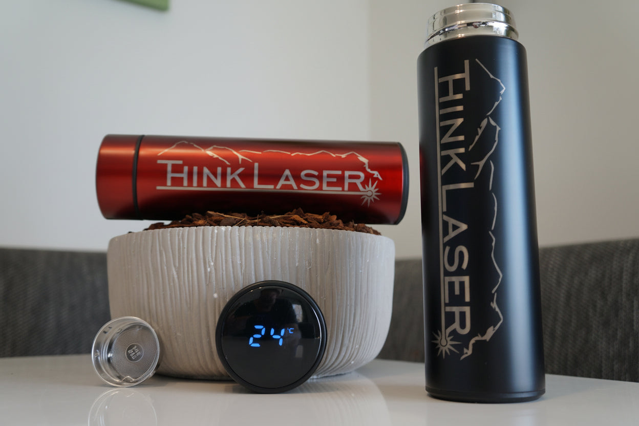 🥶 Thermoskanne LED 500 ml (personalisierbar)