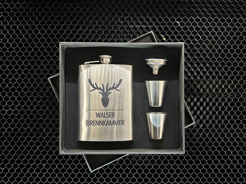 🥃 Hip flask set (personalizable)