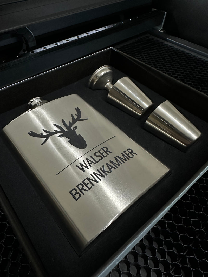 🥃 Hip flask set (personalizable)