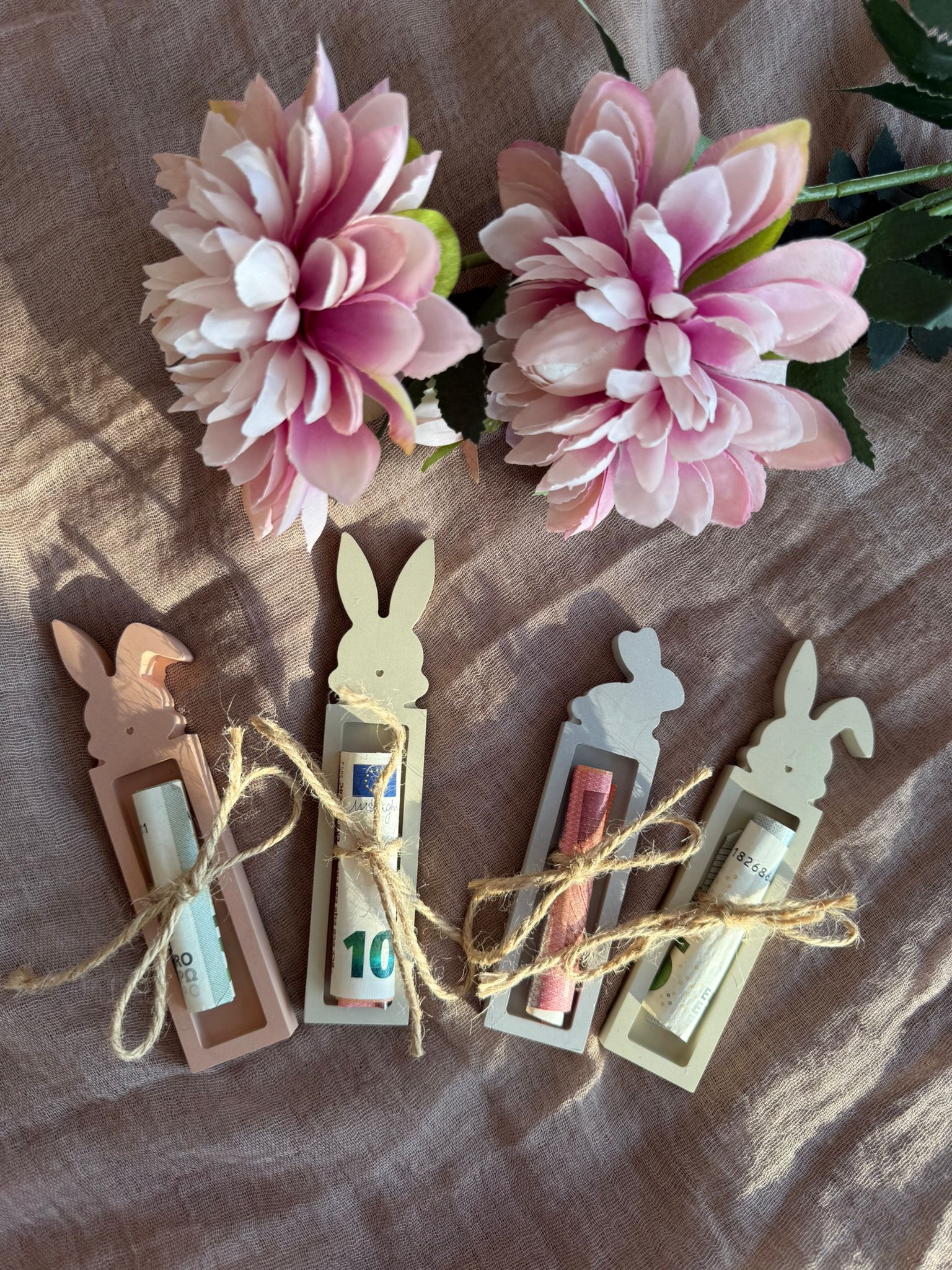 🐰 Geschenk-Set 2er (Ostern) für Geld oder Süßes