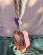 ❤️ Herz-Vase für Trockenblumen inkl. Reagenzglas