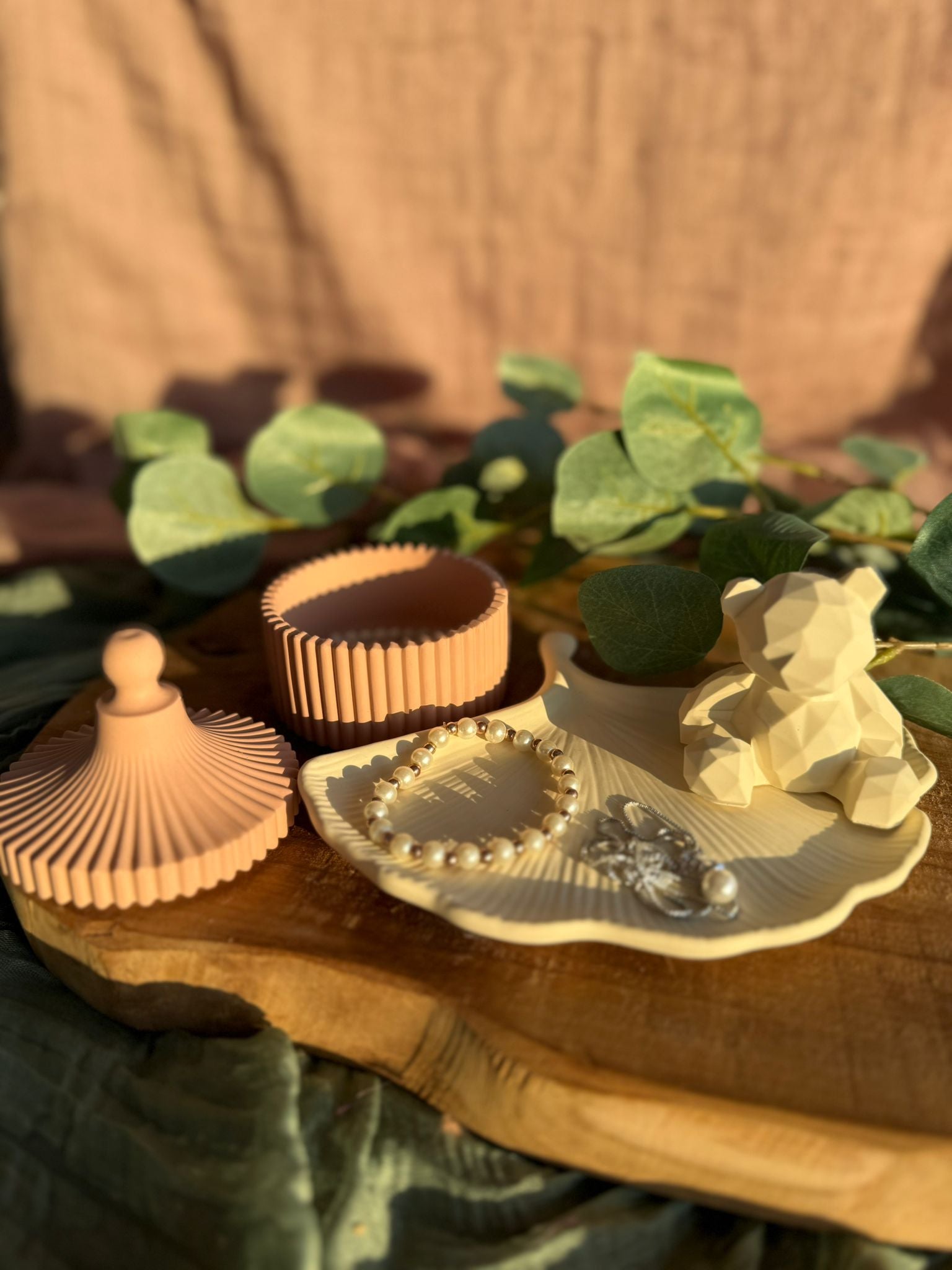 🐻 Schmuckschalen-Set Bär