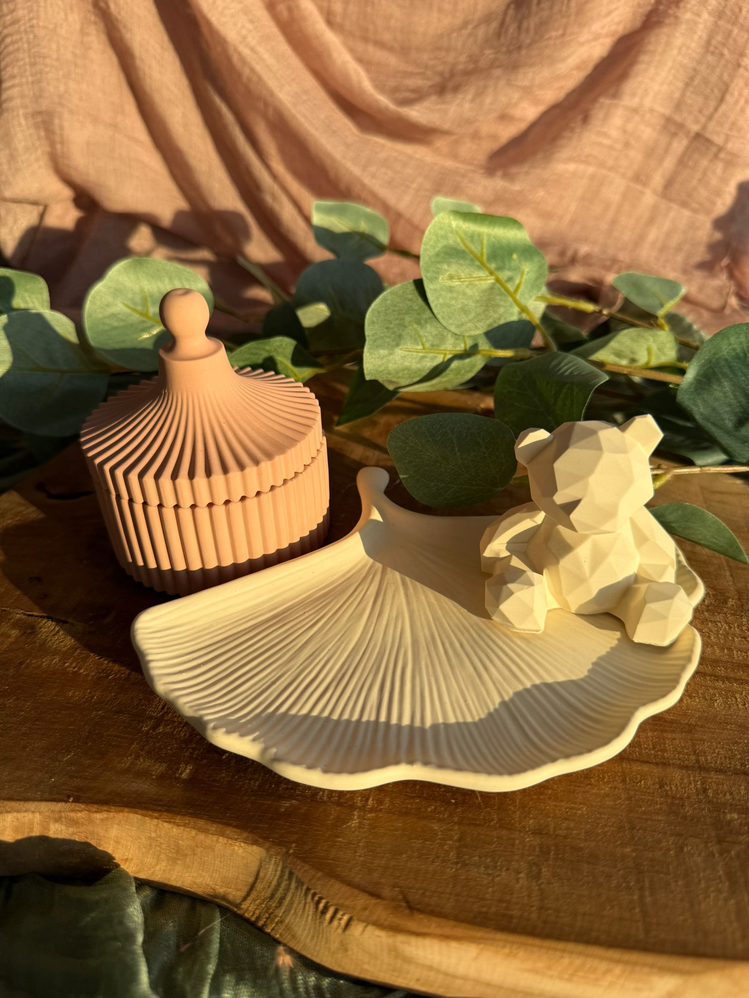 🐻 Schmuckschalen-Set Bär