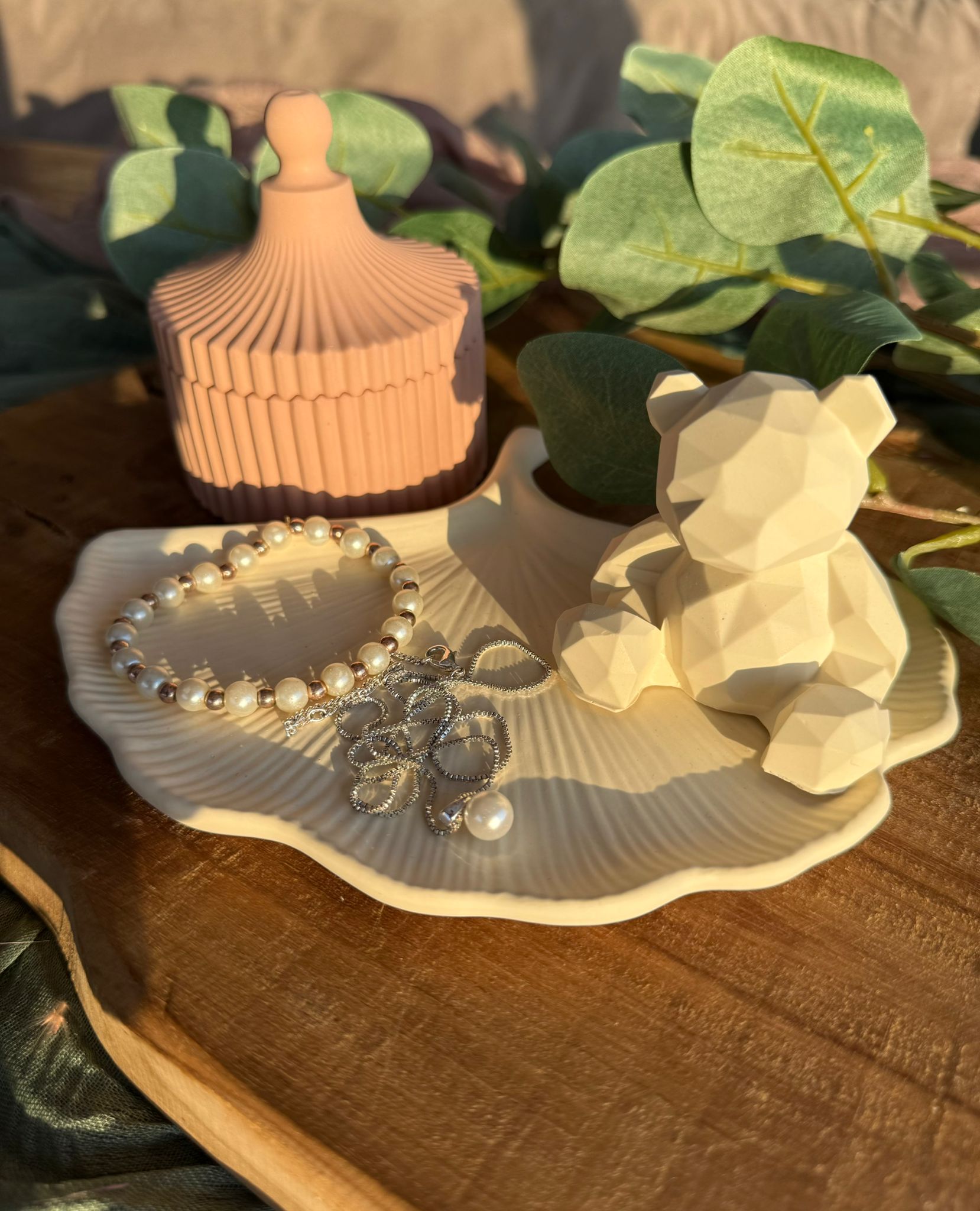 🐻 Schmuckschalen-Set Bär