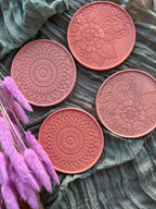 ☕ Untersetzter-Set (2er) Boho