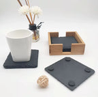 🪨 Untersetzer-Set (4er) Stein verschiedene Formen (personalisierbar)