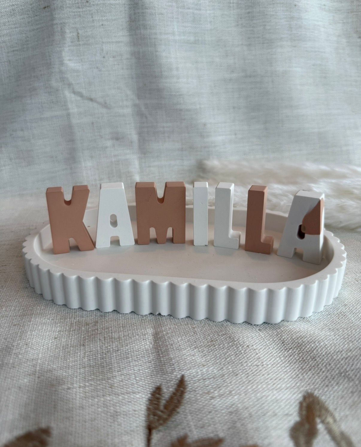 ✨ Name- & Platten-Set – Individuell & Dekorativ