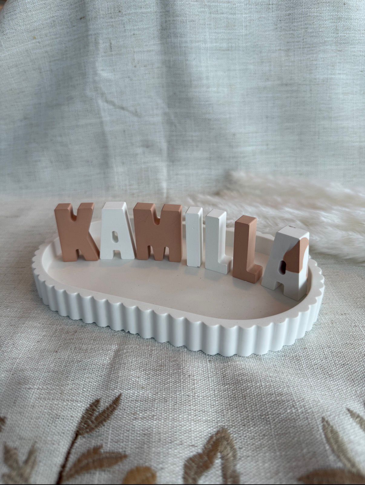 ✨ Name- & Platten-Set – Individuell & Dekorativ