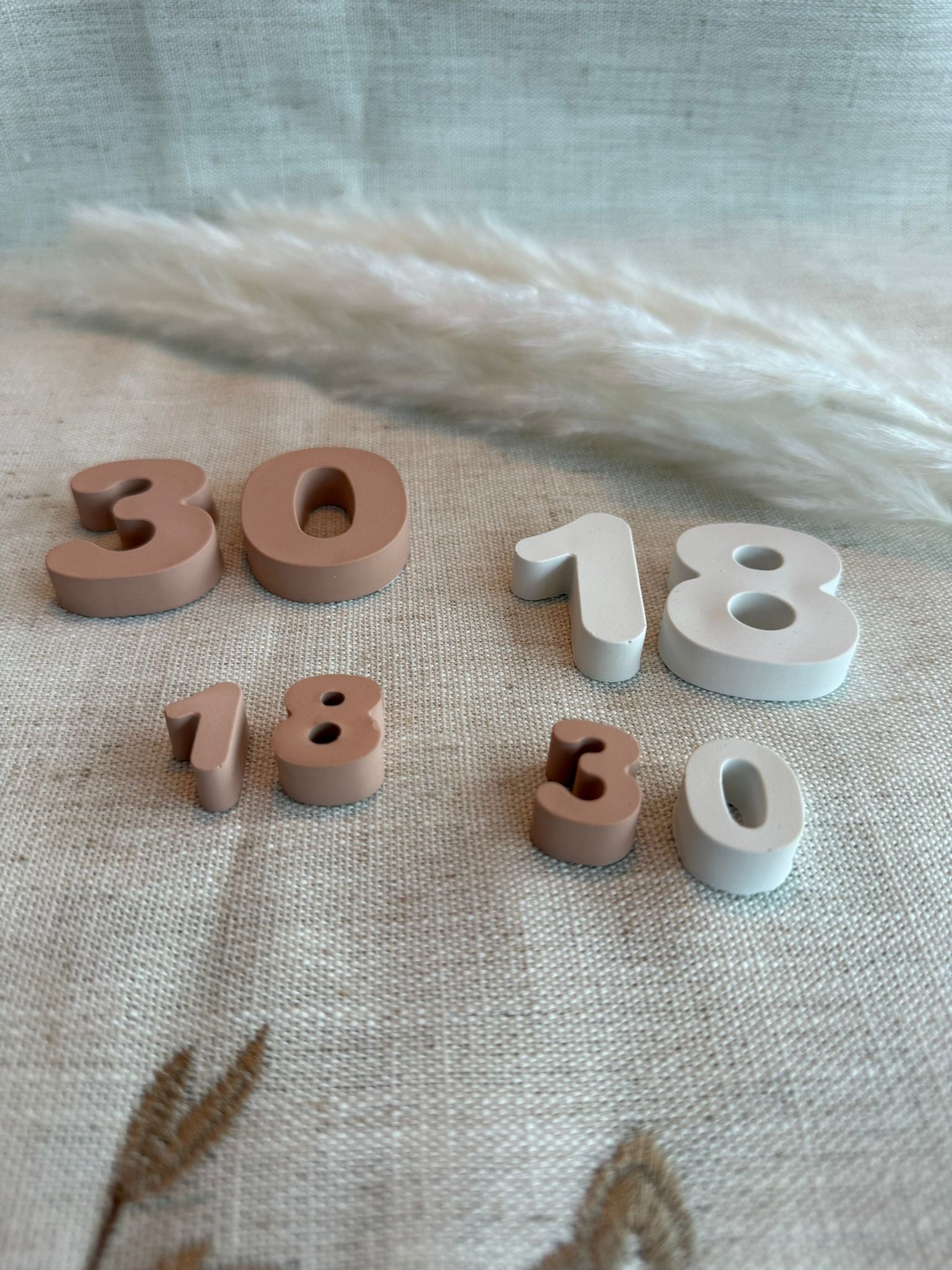 🔢 Zahlen – Dekorative Deko-Elemente