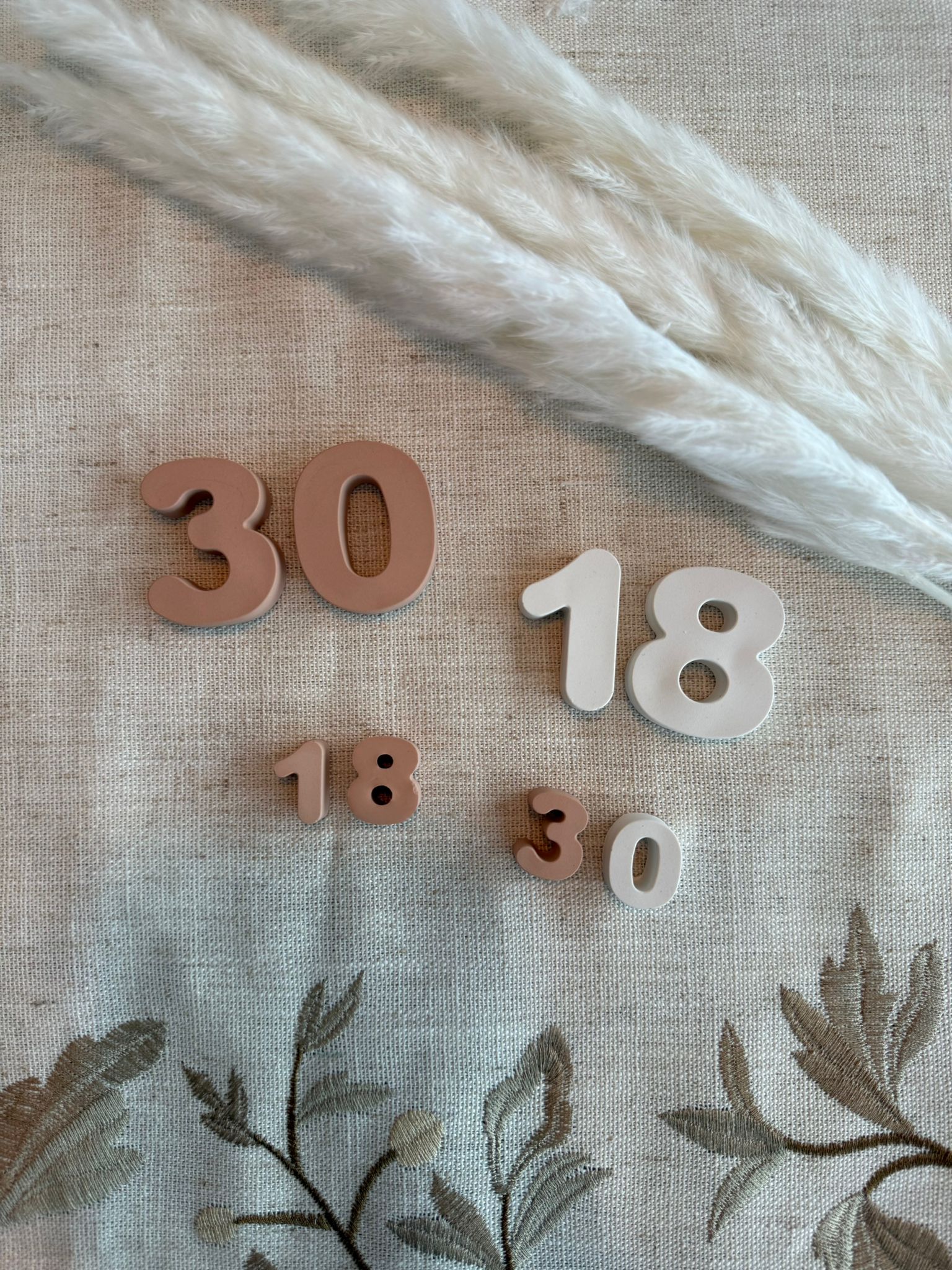 🔢 Zahlen – Dekorative Deko-Elemente