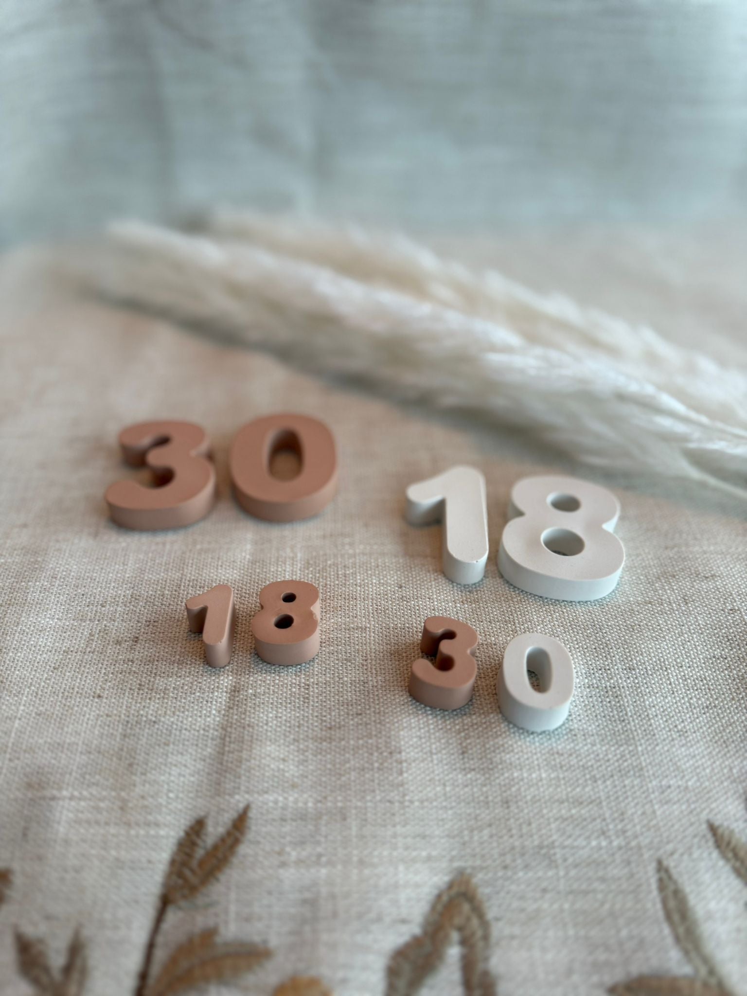 🔢 Zahlen – Dekorative Deko-Elemente