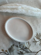 🟤 Geriffelte Schmuckschale – Dekotablett