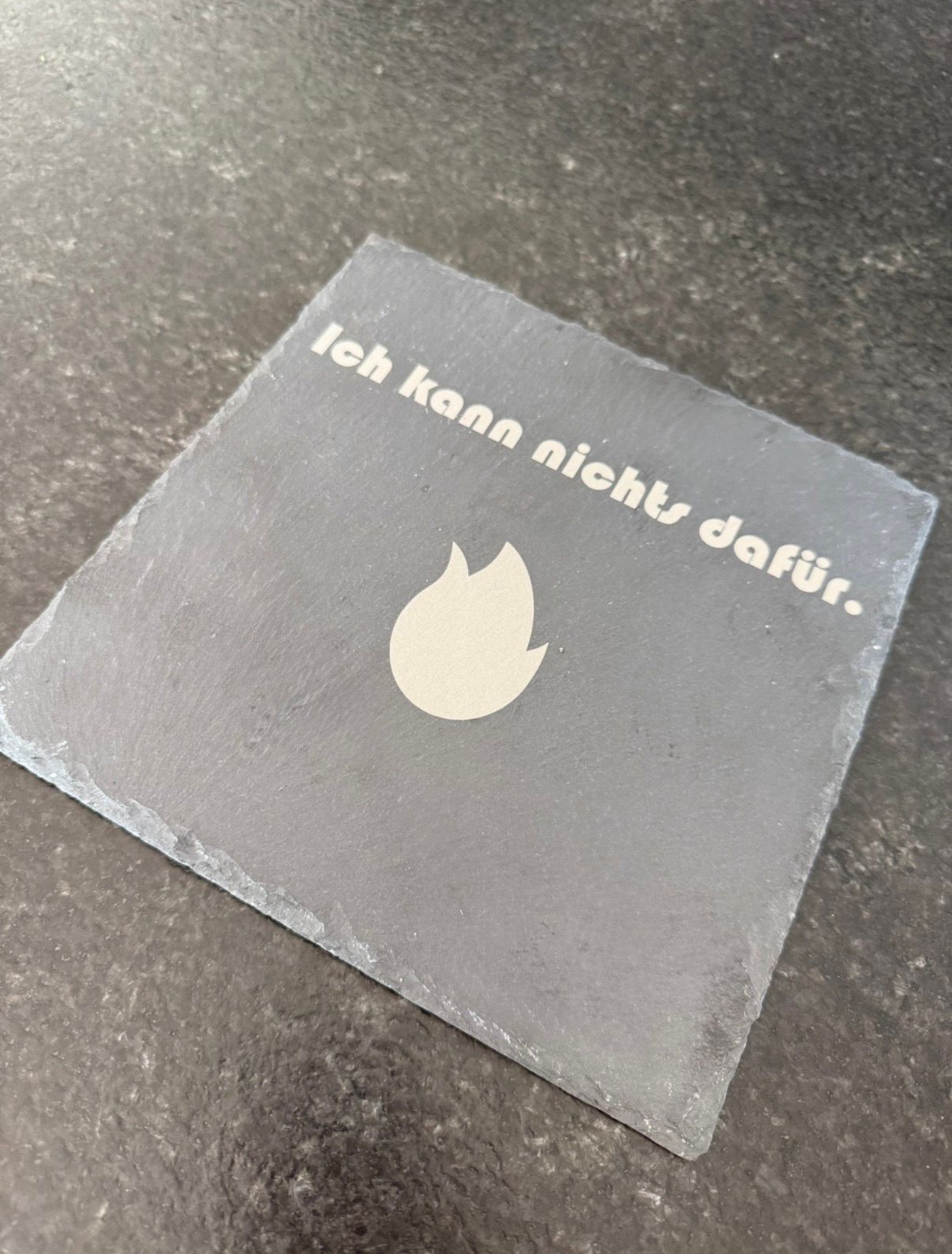 🪨 Kochtopf-Untersetzer Stein (personalisierbar)