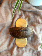 🥥 Gravierte Kokosnussschale – natürlich & einzigartig (personalisierbar)