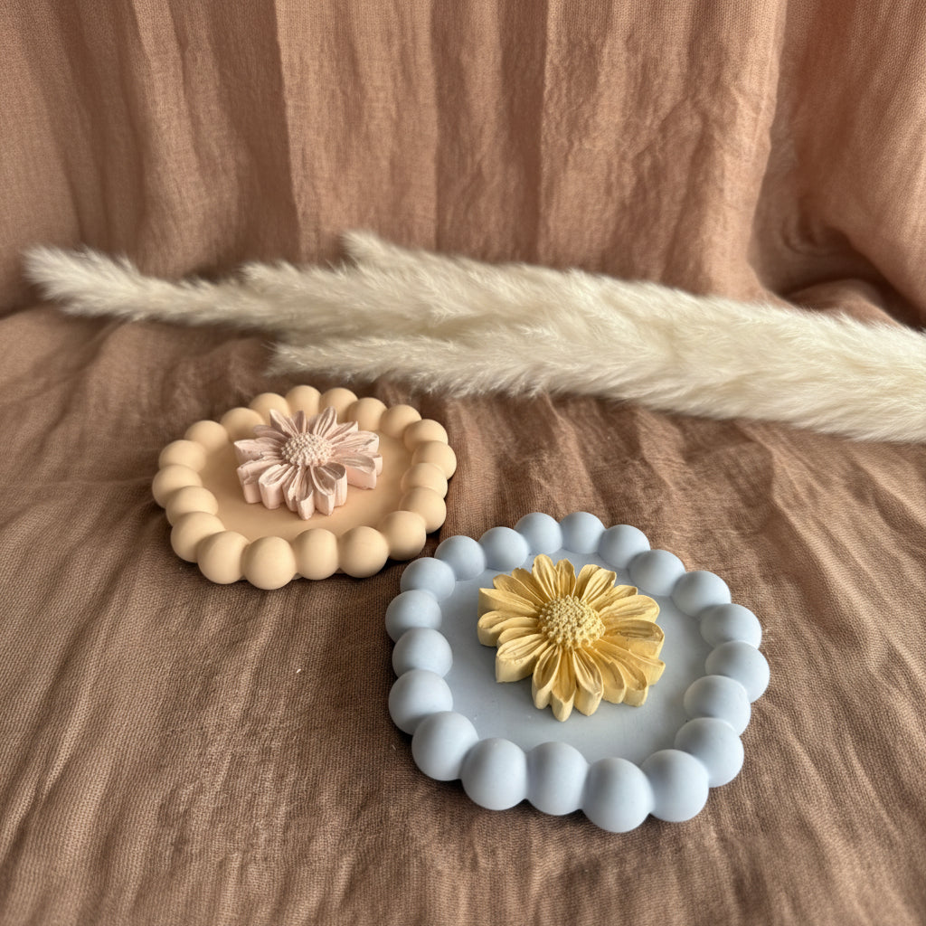 🫧 Bubble-Schmuckablage asymmetrisch versch. Farben (personalisierbar)