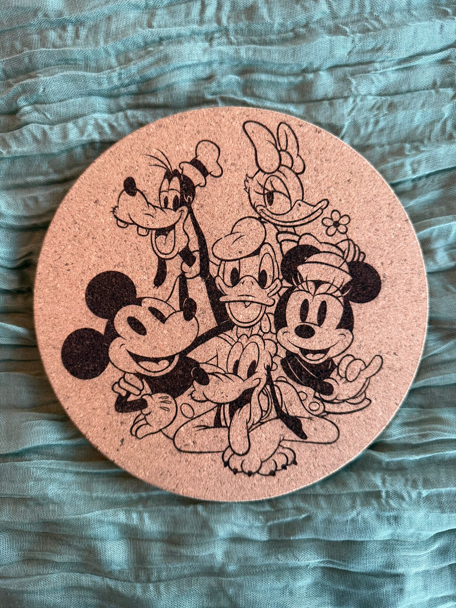 🌿 Untersetzer Kork – natürlich & vielseitig (personalisierbar)