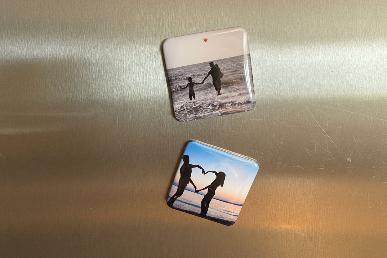 💕 Handgefertigte Erinnerungsmagnete - für besondere Momente (personalisierbar)