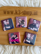 💕 Handgefertigte Erinnerungsmagnete - für besondere Momente (personalisierbar)