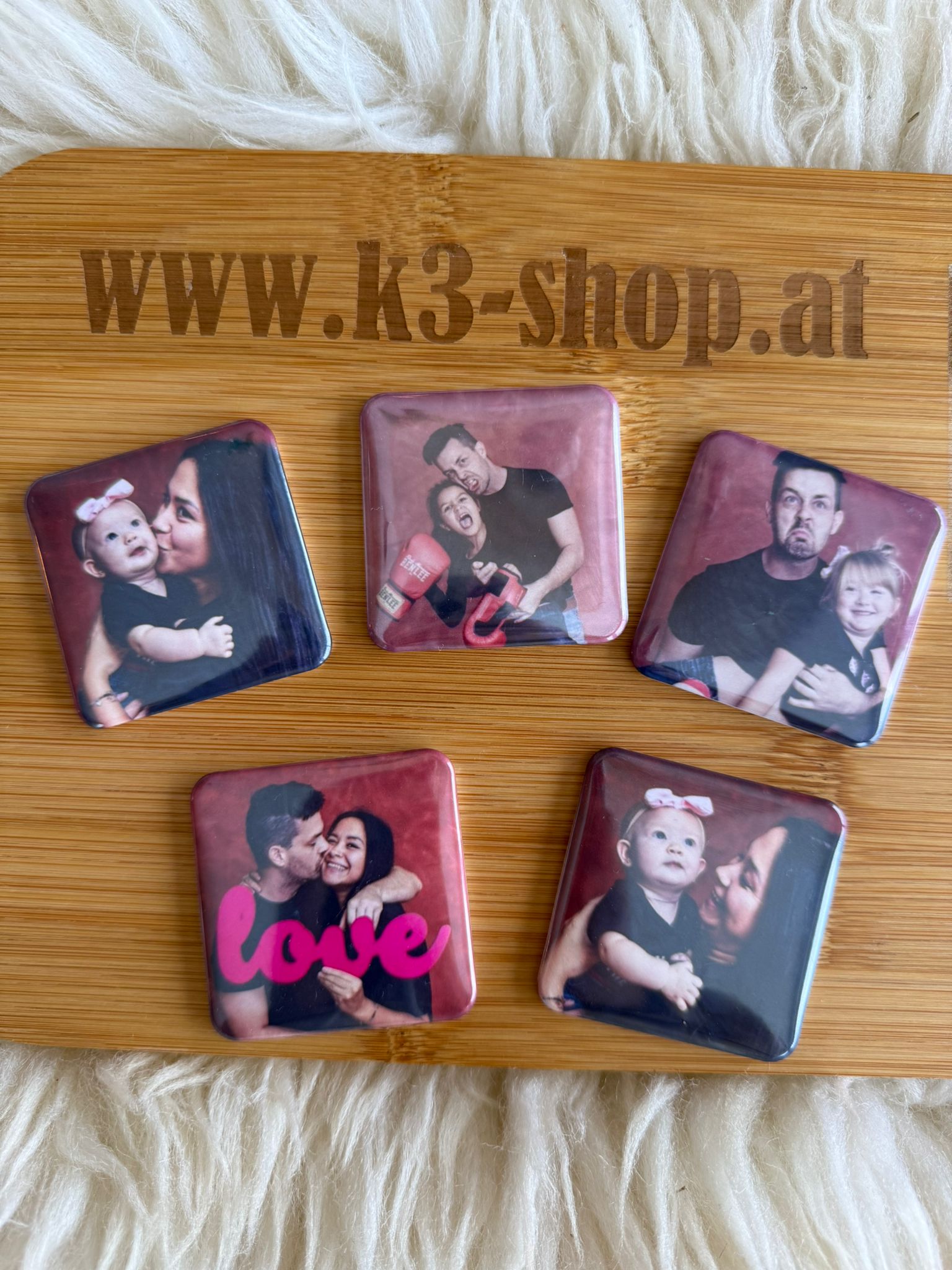 💕 Handgefertigte Erinnerungsmagnete - für besondere Momente (personalisierbar)