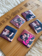 💕 Handgefertigte Erinnerungsmagnete - für besondere Momente (personalisierbar)