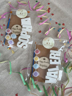 🎨 Personalisiertes DIY Malset Geburtstagsparty mit Name – Kreativer Pinsel-Spaß für Kinder (personalisierbar)