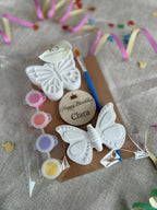 🎨 Personalisiertes DIY Malset Schmetterling – Kreativer Pinsel-Spaß für Kinder (personalisierbar)