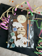 🎨 Personalisiertes DIY Malset Dino – Kreativer Pinsel-Spaß für Kinder (personalisierbar)