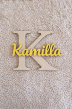 ✨ Namensschild aus Holz/Acryl – Individuelle Dekoration für Kinderzimmer & mehr (personalisierbar)