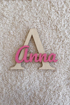 ✨ Namensschild aus Holz/Acryl – Individuelle Dekoration für Kinderzimmer & mehr (personalisierbar)