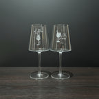 🍷 Graviertes Premium-Weinglas (personalisierbar)