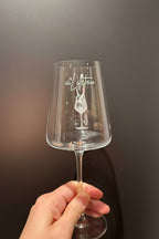 🍷 Graviertes Premium-Weinglas (personalisierbar)